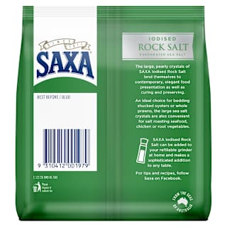 Saxa Iodised Rock Salt