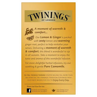 Twinings Lemon & Ginger Tea Bags