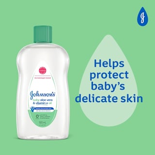 Johnson's Baby Oil With Aloe Vera & Vitamin E