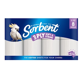 Sorbent Extra Thick White Toilet Tissue