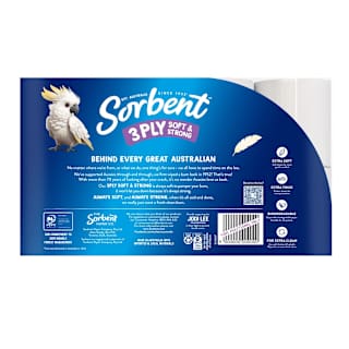 Sorbent Extra Thick White Toilet Tissue