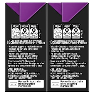 Just Juice Apple & Blackcurrant Juice