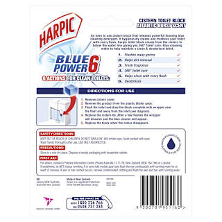 Harpic Blue Toilet Cleaner Block In Cistern