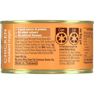 Heinz Mustard Mayonnaise Shredded Chicken