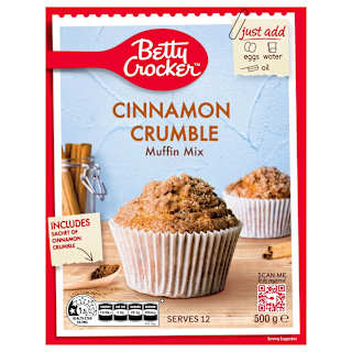 Betty Crocker Cinnamon Crumble Muffin Mix