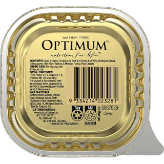 Optimum Adult With Chicken & Rice Wet Dog Food