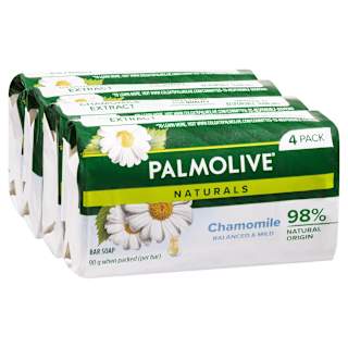 Palmolive Naturals Bar Soap Balanced & Mild Chamomile Extracts
