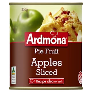 Ardmona Pie Fruit Apples Sliced