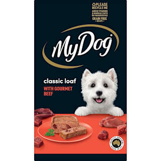 My Dog Gourmet Beef Loaf Classics Wet Dog Food Trays