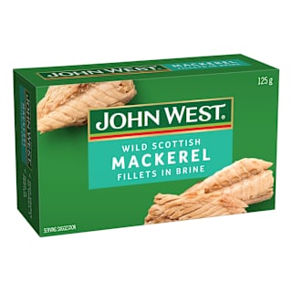 John West Mackerel Fillets In Brine
