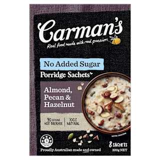 Carman's Porridge Almond Pecan Hazelnut