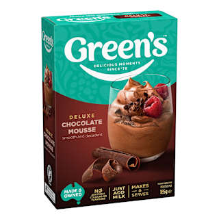 Green's Temptations Mousse Mix Chocolate