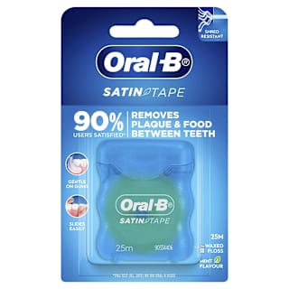 Oral-B Dental Floss Satin Tape Mint 25 Meters
