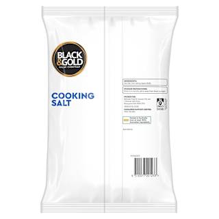 Black & Gold Cooking Salt