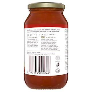 San Remo Pasta Sauce Tomato & Basil