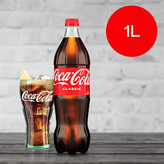 Coca-Cola Classic Soft Drink Bottle