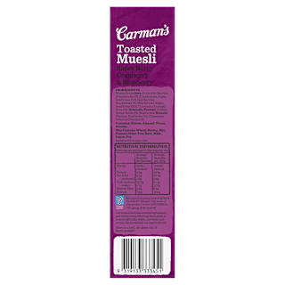 Carman's Super Berry Cranberry, Blueberry & Goji Muesli