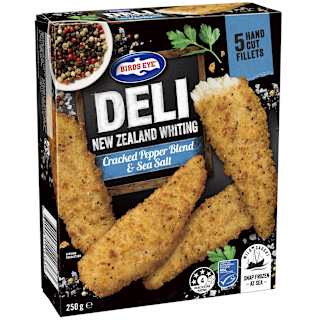 Birds Eye Deli New Zealand Whiting Salt & Pepper Crumb