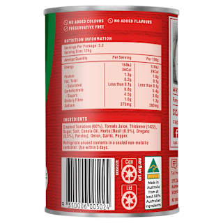 SPC Tomato Crushed Basil & Oregano