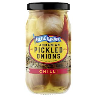 Blue Banner Tasmanian Chilli Pickled Onion