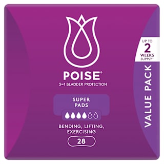 Poise Pads Super