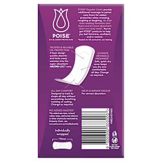 Poise Liners Regular