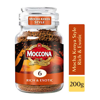 Moccona Freeze Dried Instant Coffee Mocha Kenya Style