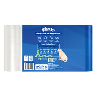 Kleenex Complete Clean Toilet Tissue Value Pack 45 Pack