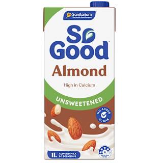 So Good Long Life Unsweetened Almond Milk