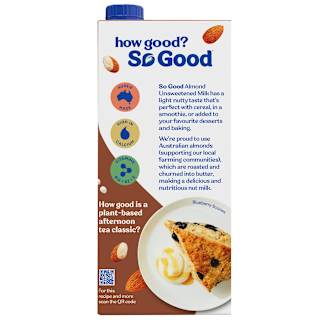 So Good Long Life Unsweetened Almond Milk