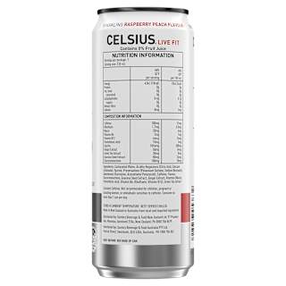 Celsius Energy Drink Raspberry Peach 