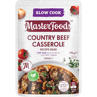 MasterFoods Recipe Base Country Beef Casserole