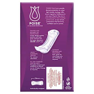 Poise Pads Super