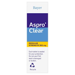 Aspro Clear Pain Relief Soluble Tablets