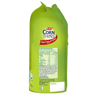 Real Corn Thins Sour Cream & Chives