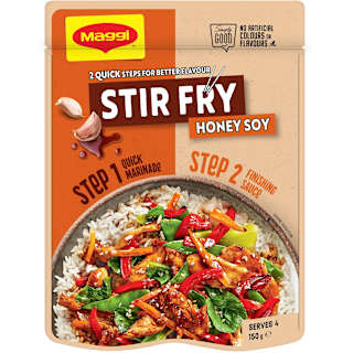 Maggi Stir Fry Creations Honey, Soy & Garlic Chicken
