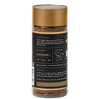 Vittoria Freeze Dried Mountain Grown Instant Coffee