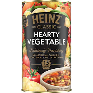 Heinz Classic Canned Soup Hearty Vegetable