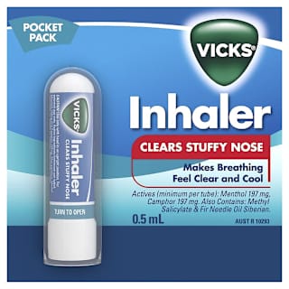 Vicks Nasal Decongestant Inhaler