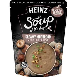 Heinz Soup Of The Day Pouch Mushroom With Thyme