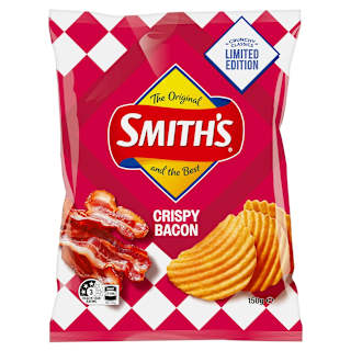 Smith's Crinkle Cut Potato Chips Bacon