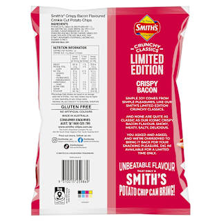 Smith's Crinkle Cut Potato Chips Bacon