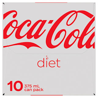 Diet Coca-Cola Soft Drink Multipack Cans