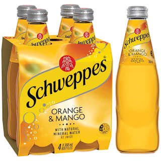 Schweppes Mineral Water Orange Mango