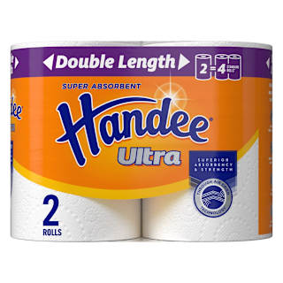 Handee Ultra Paper Towel Double Length White