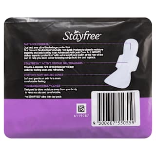 Stayfree Ultra Thin All Nights With Wings