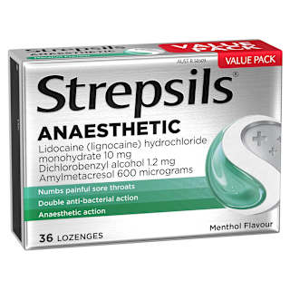 Strepsils Plus Anaesthetic Lozenges