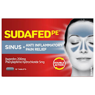 Sudafed Pe Sinus & Anti Inflammatory Double Action