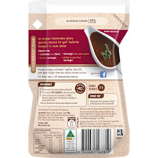 Gravox Bangers & Mash Liquid Gravy Pouch