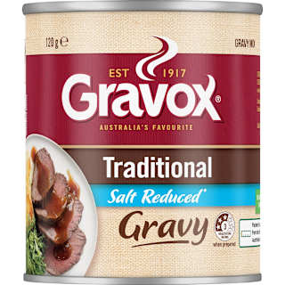 Gravox Reduced Salt Traditional Gravy Mix Tin
